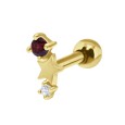 January Birthstone Helix Ear Piercing TIP-3598